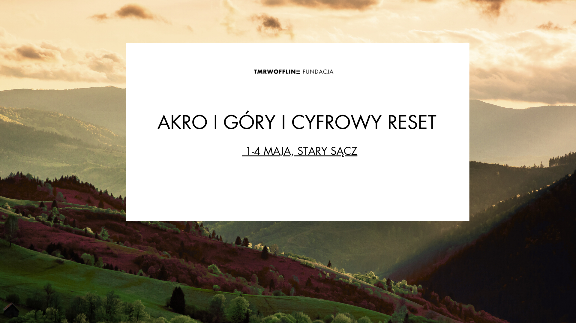 Majówka Offline – cyfrowy detoks 2025